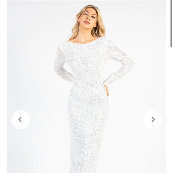 Honey Aubrey Christmas Gown - Picture 1 of 4